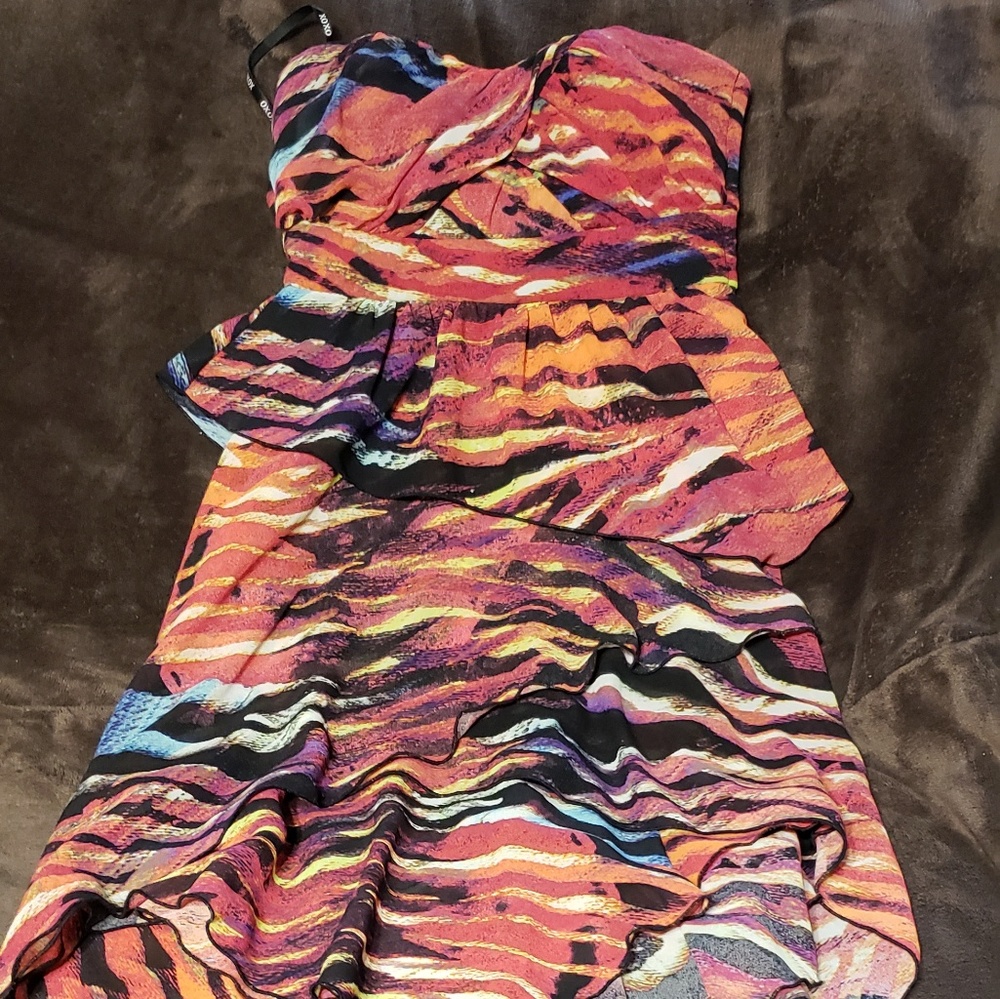 Strapless dress